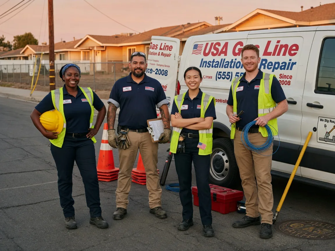 Gas Line Installation company in Marydel, MD